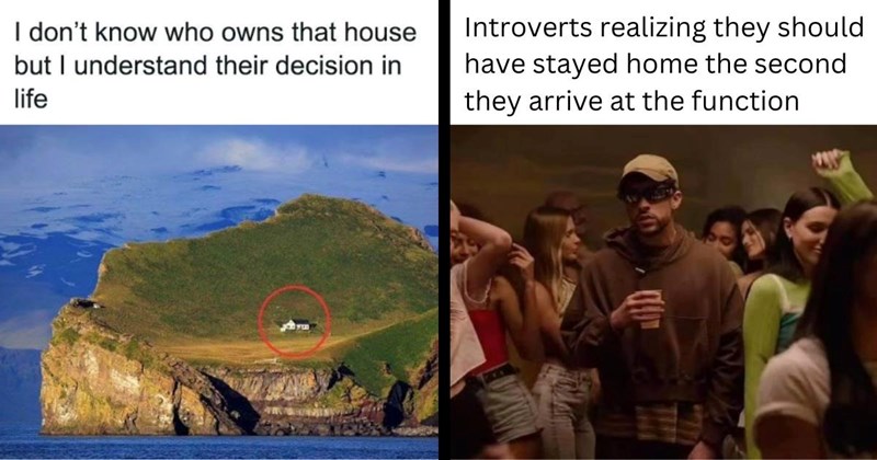 27 Introvert Memes for Grateful Loners Happy to Stay in Their Lane (April 26, 2024)