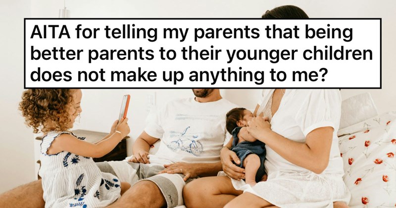 Neglectful parents beg 17-year-old son to forgive them because they’re good parents to his toddler siblings: ‘They show no sign of caring about me more now’