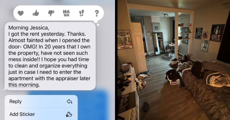 ‘In 20 years that I own the property, have not seen such mess inside!!’: High-strung landlord scolds tenant for having a mildly messy apartment