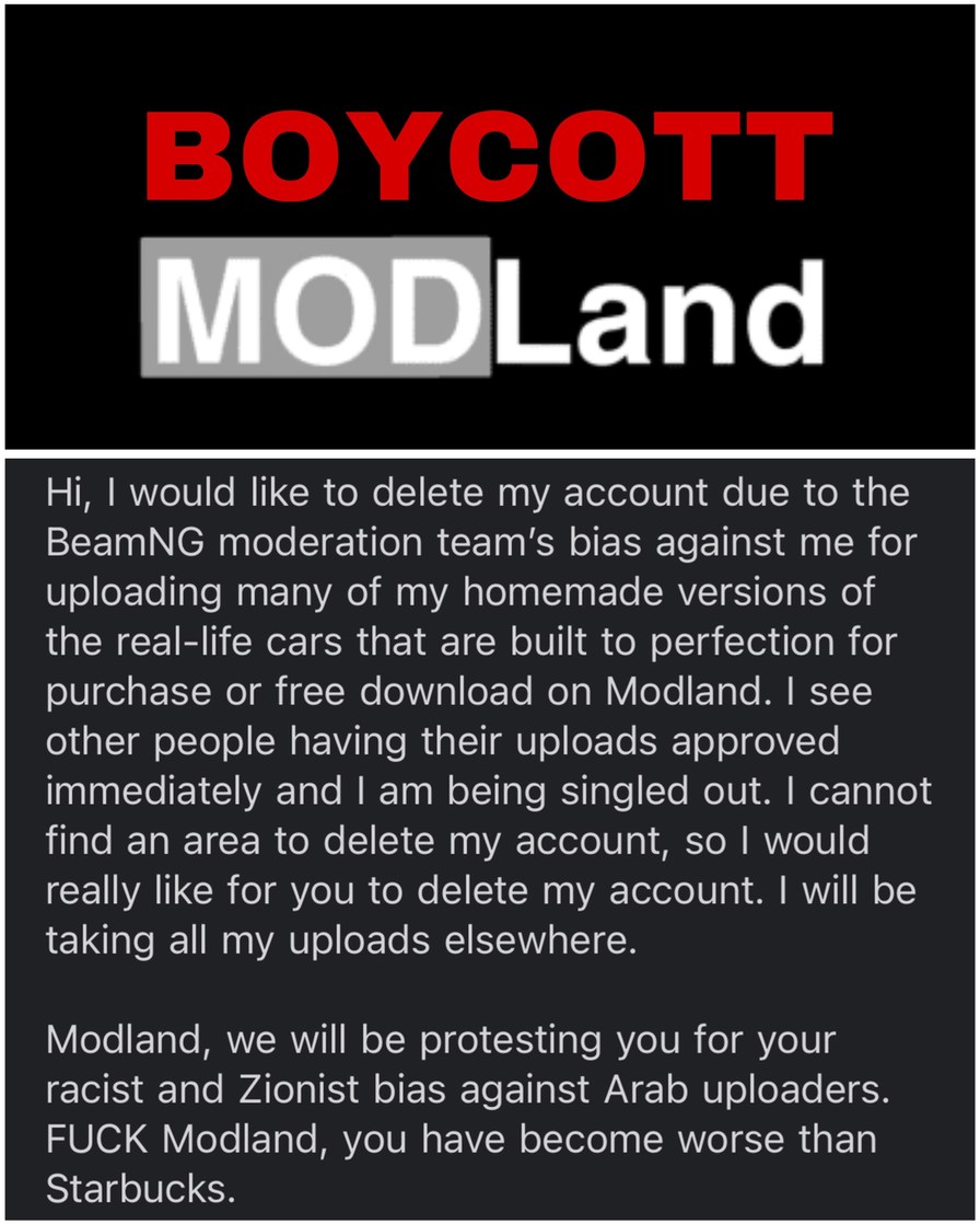 I got a message from an antisemitic troll threatening to protest us – meme