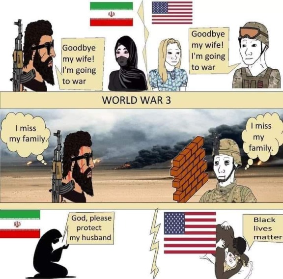 How our standards have fallen – meme
