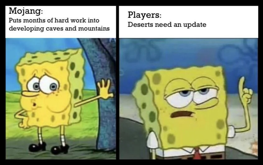 Deserts need an update – meme