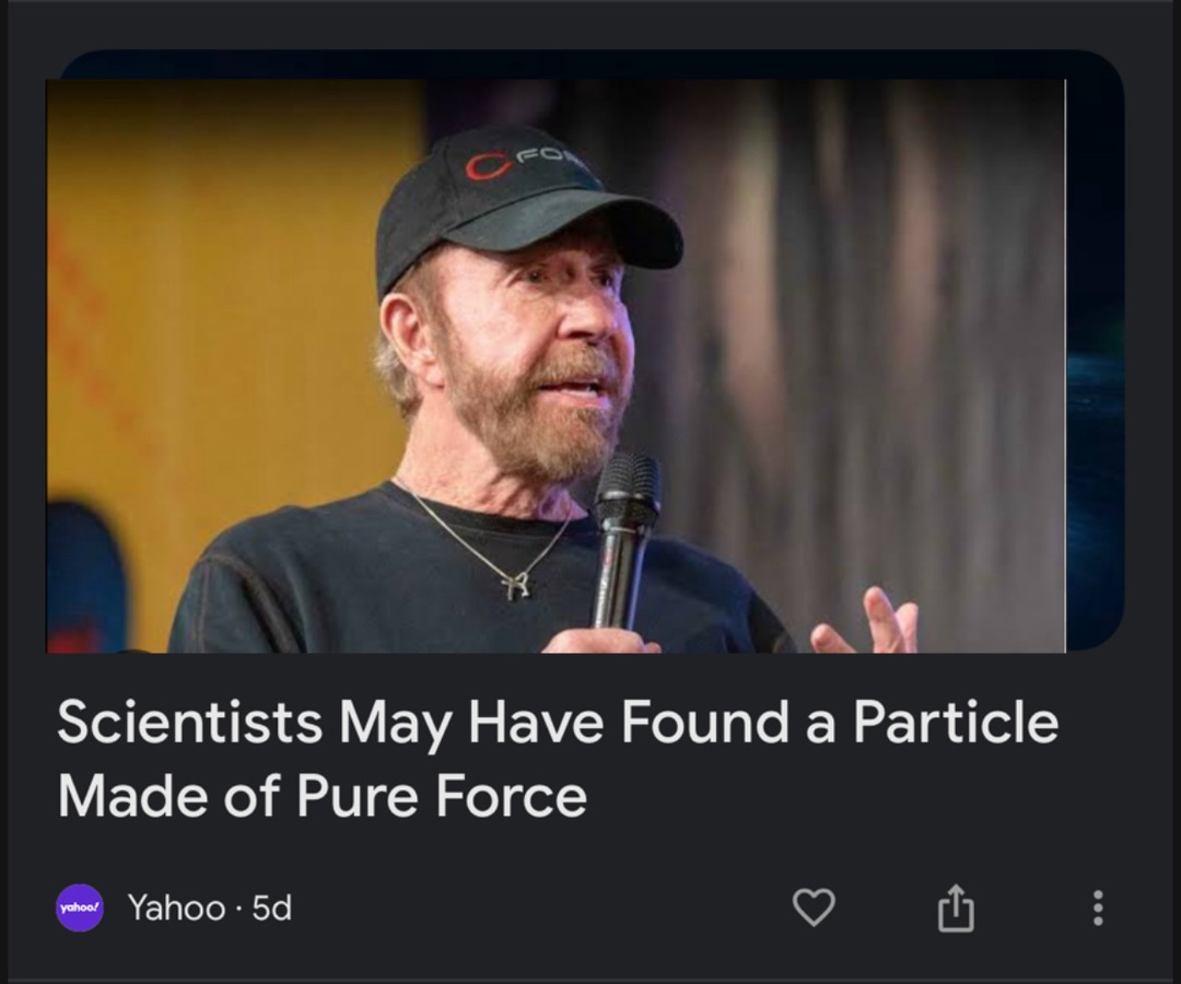 except the force found the scientists – meme