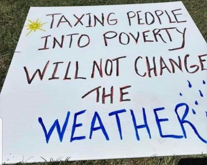 Climate tax – meme