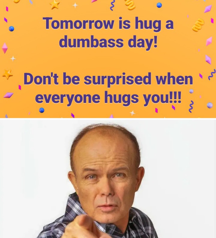 Hug Someone Tomorrow – meme