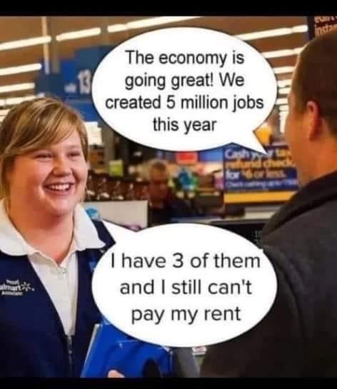 Labor is cheap in America. – meme