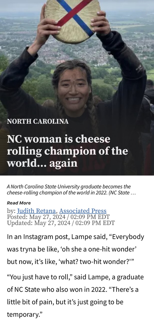 Cheese News: 2 time champ – meme