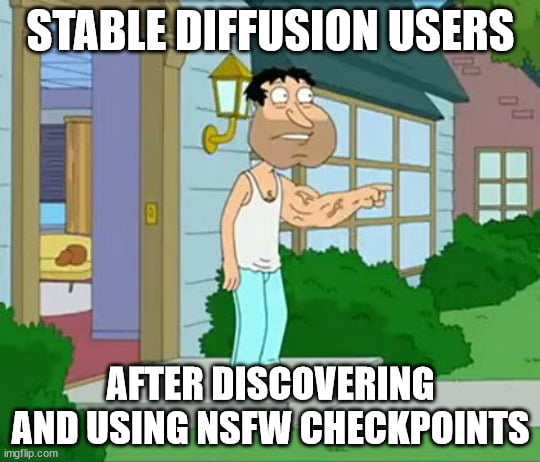 Stable Diffusion users and NSFW