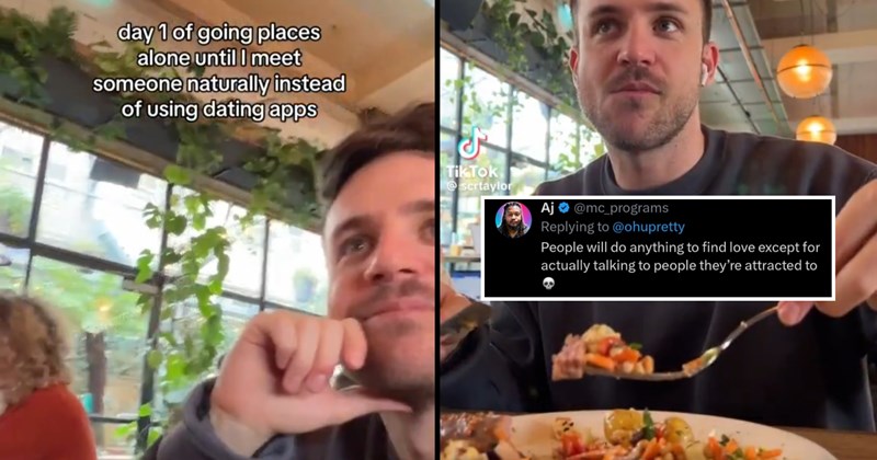 ‘Guy has zero game’: Single dude gets roasted for filming himself trying to meet a partner ‘naturally’ in public