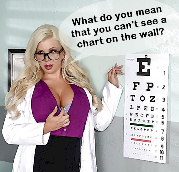 At an optician – meme