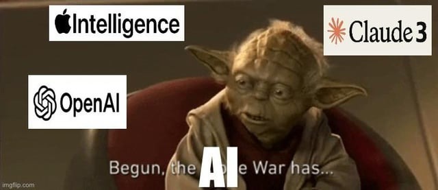 Begun, the AI War has – meme