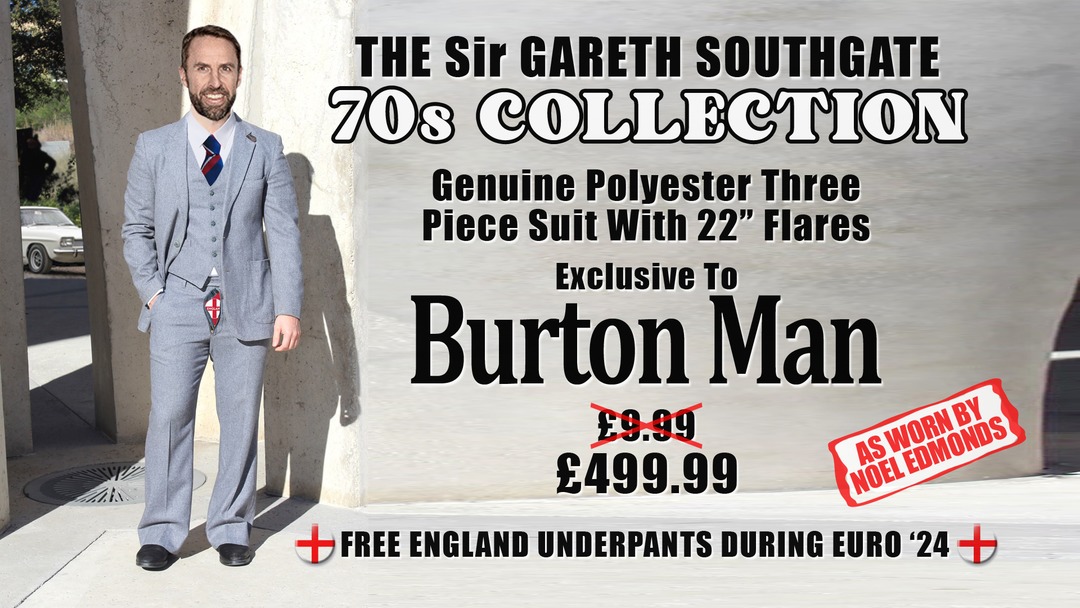 Sir Gareth Southgate – The Polyester Man – meme