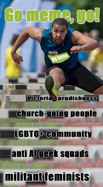 Hurdling – meme