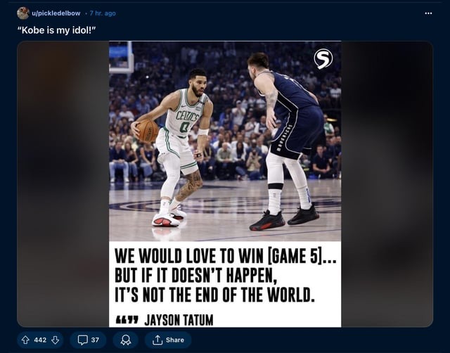 Jayson Tatum NBA finals meme