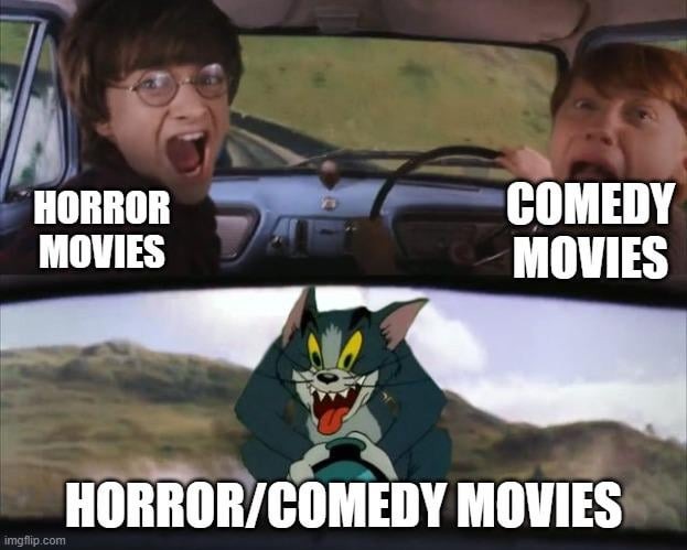 Horror comedy movies – meme