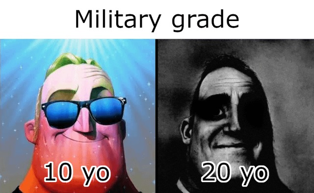 Military grade – meme