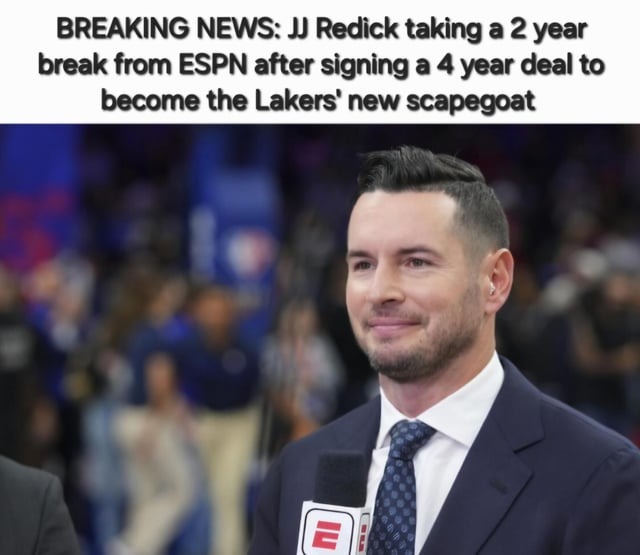 JJ Redick Lakers meme