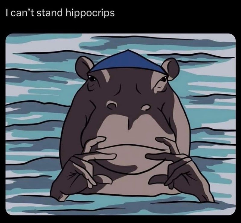 Hippobloods are where its at – meme