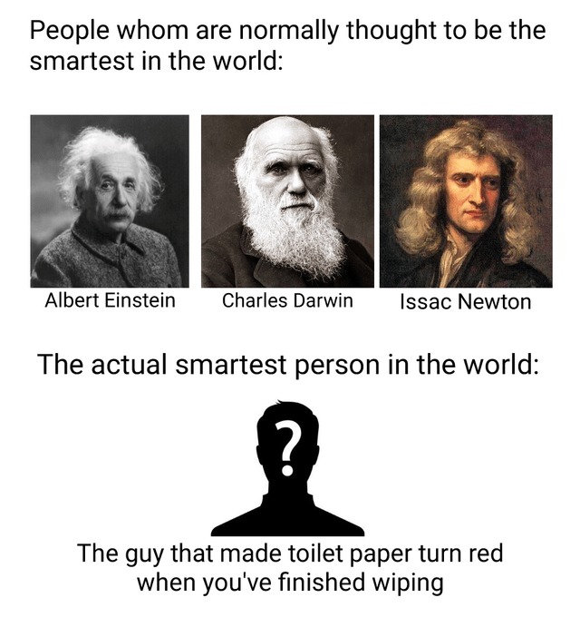 smartest people in the world – meme