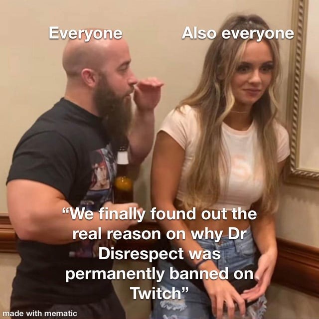 Dr Disrespect email meme