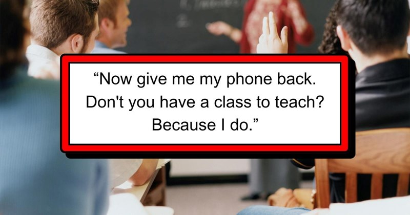 ‘I should suspend you’: Teacher Mistakes Another Teacher for a Student, Snatches Phone Out of Her Hand and Sends Her to Detention