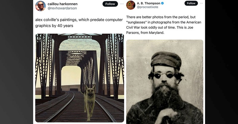 ‘This guy is clearly a time traveler’: A surprising collection of photos that prove time isn’t real