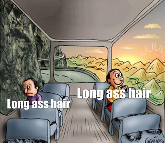 Long ass hair – meme