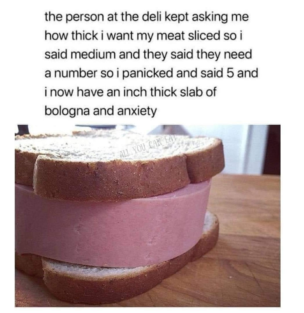 Big bologna can’t hurt you – meme