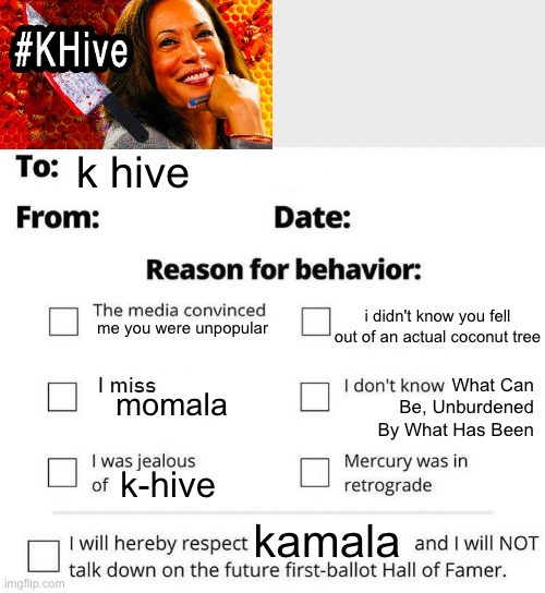 Kamala Harris khive meme