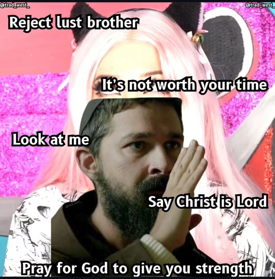 Say it! Say Christ is Lord! – meme