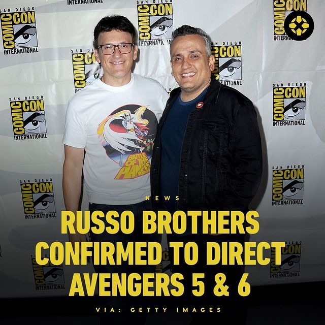 Russo Brothers confirmed to direct Avengers 5 and 6 – meme