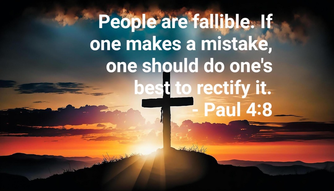 The apostle Paul was wise. – meme