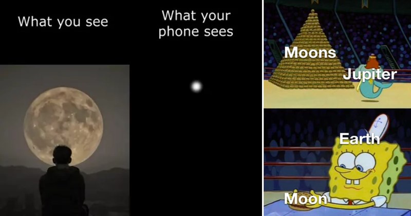 20 Luminous Moon Memes for Luna Lovers With 1000 Blurry Moon Pictures on Their Camera Roll