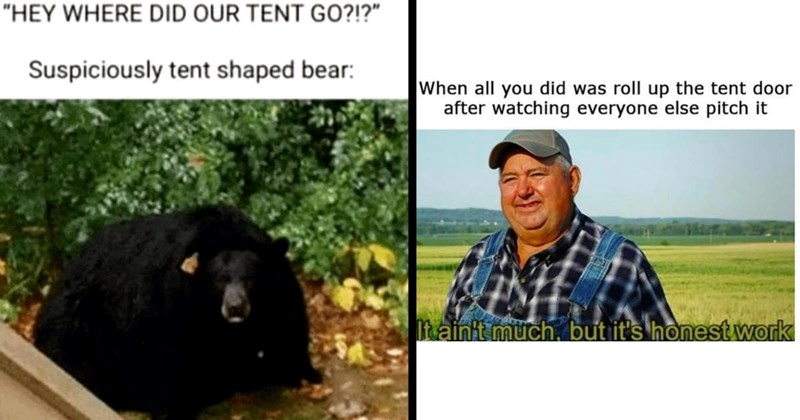 20+ Delicious Camping Memes to Roast Over the Campfire Before Summer Ends