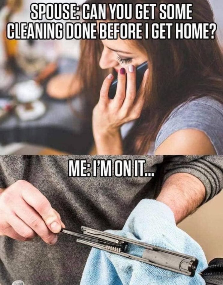 Cleaning – meme