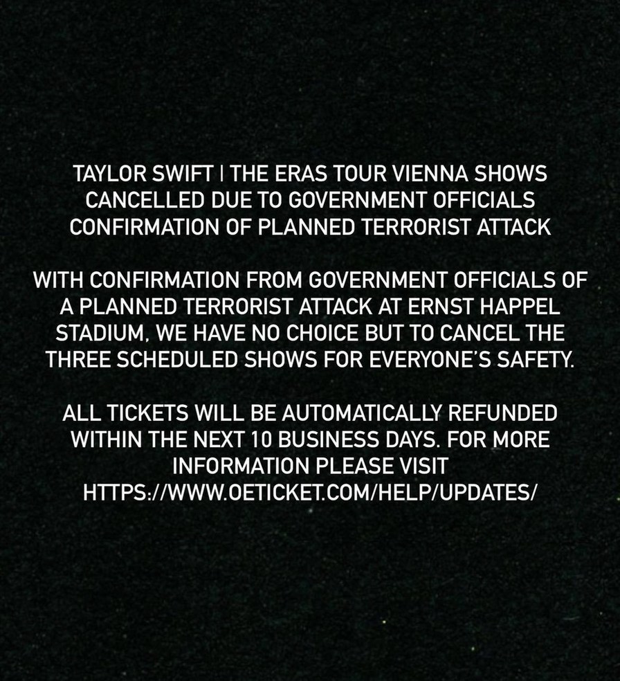 Taylor Swift ISIS terrorist attack statement – meme