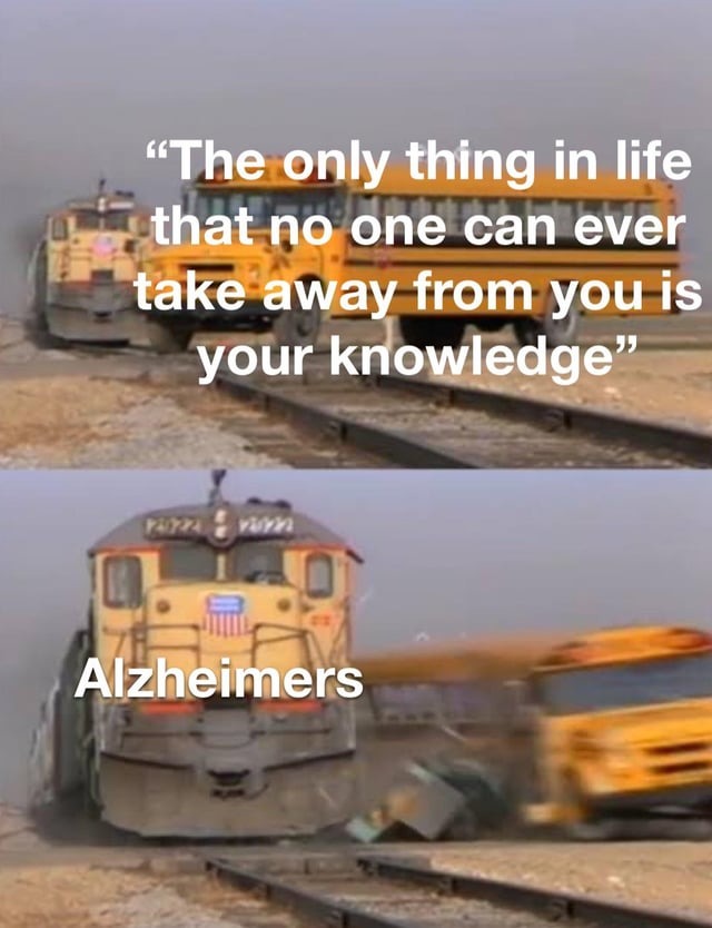 Alzheimer meme