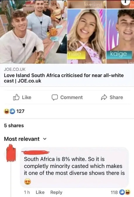 Love Island South Africa – meme