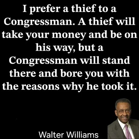 Thief or a congressman – meme