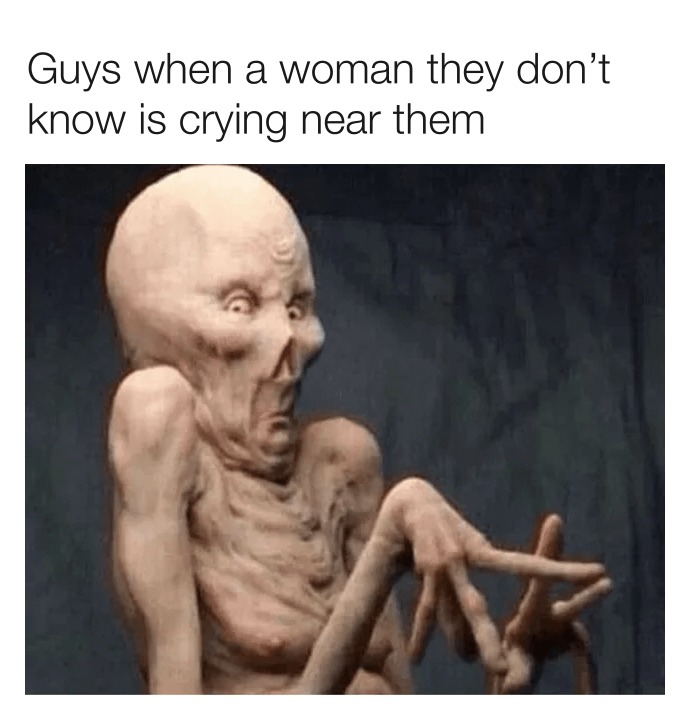 Crying women meme