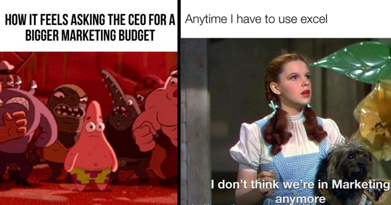 A Portfolio of 28 Marketing Memes for Marketers Who Live & Breathe Content Strategy