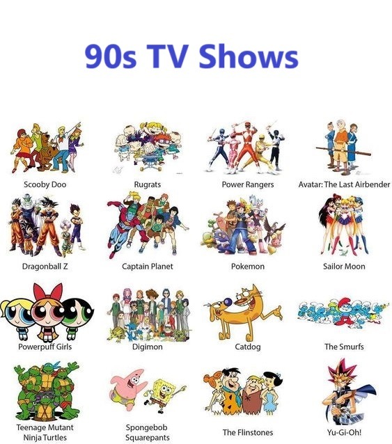 90s tv shows – meme