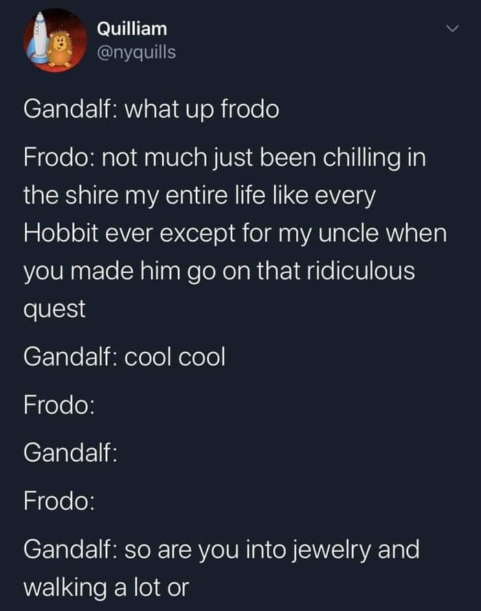 Hey Frodo – meme