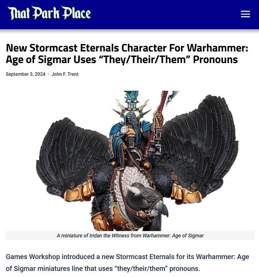 Games Workshop really knows what their playerbase wants – meme