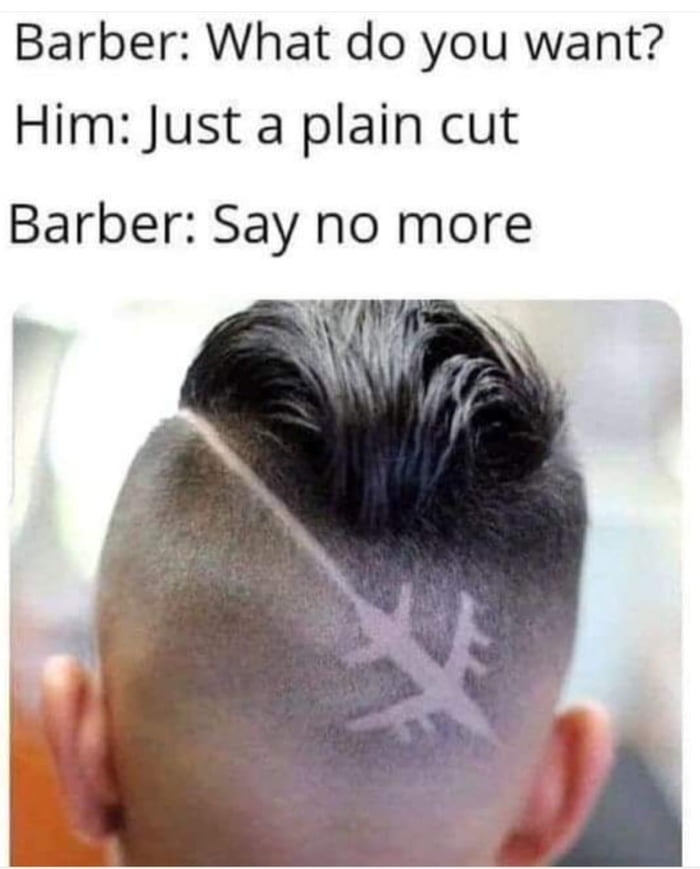 Plain cut – meme