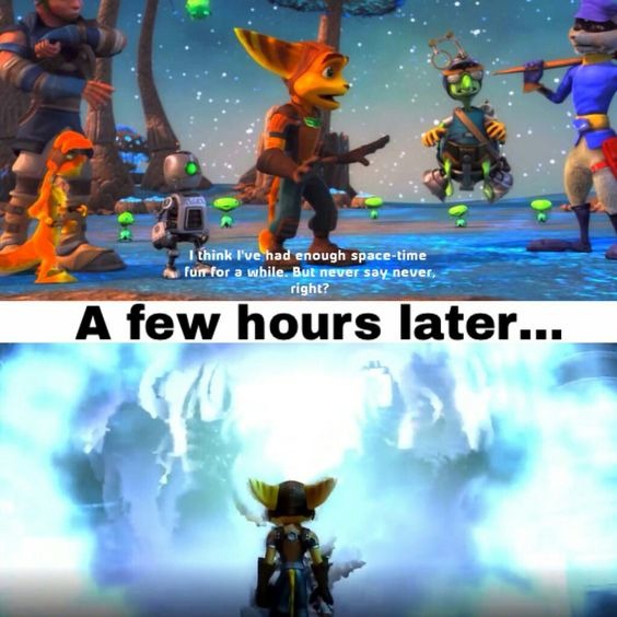 Ratchet and Clank – meme