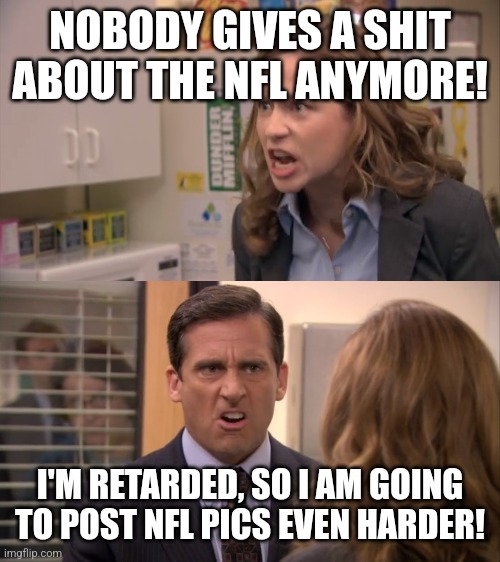 NFL can go to Hell – meme