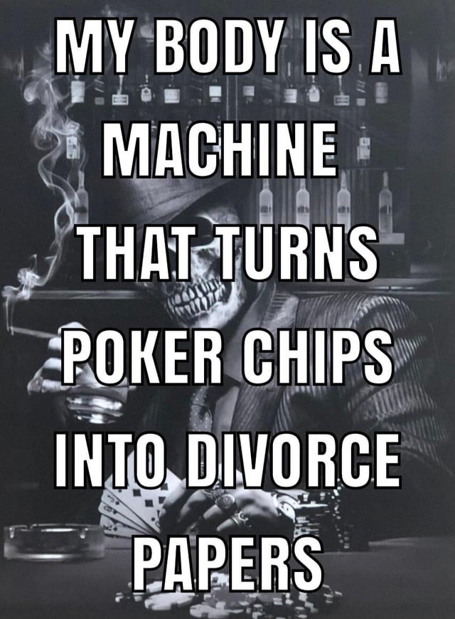 Poker chips – meme