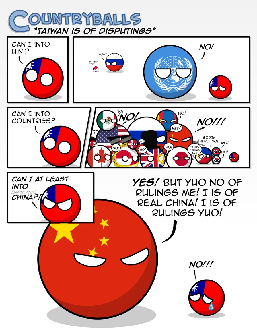 Taiwan can not Into world – meme