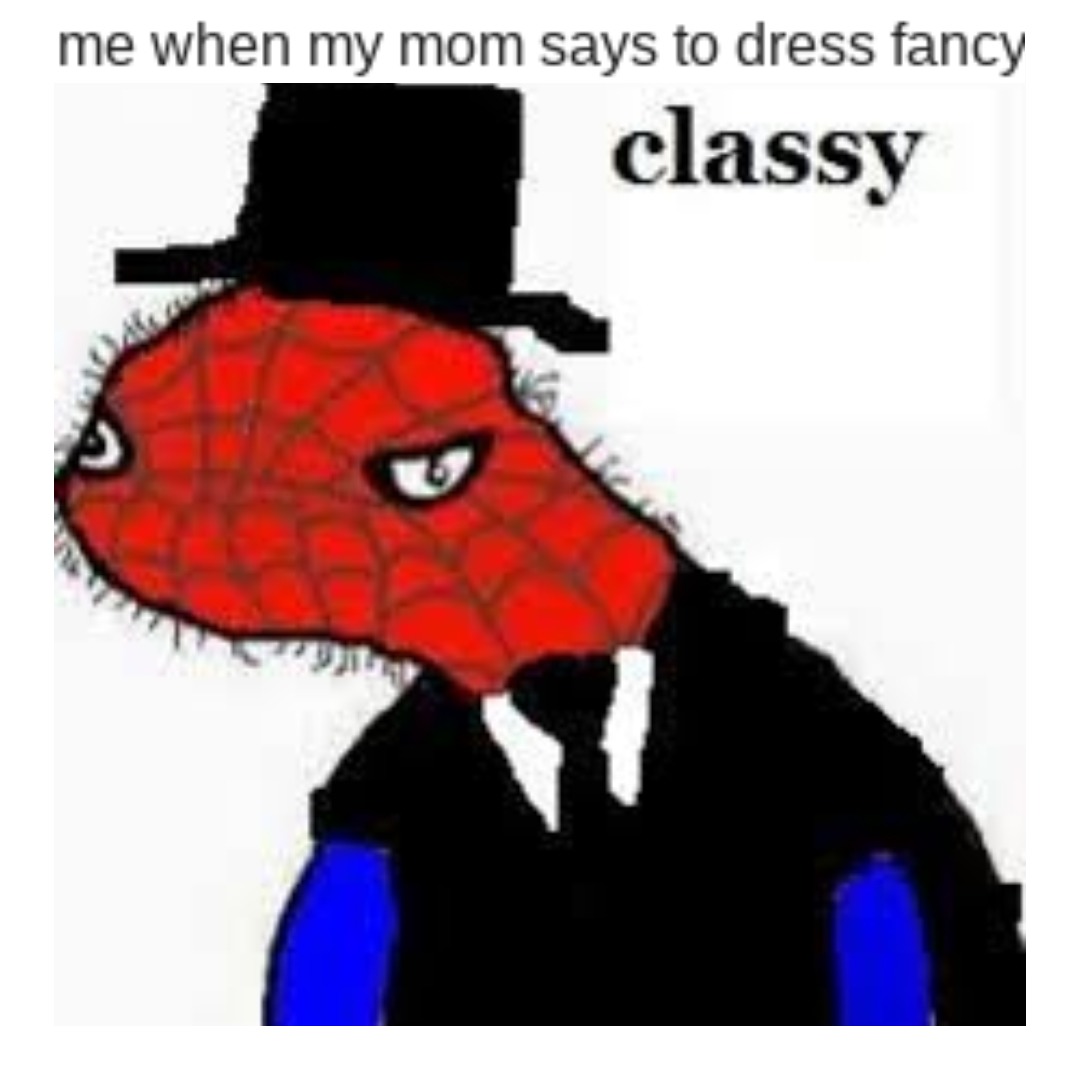 me when my mom says to dress fancy – meme